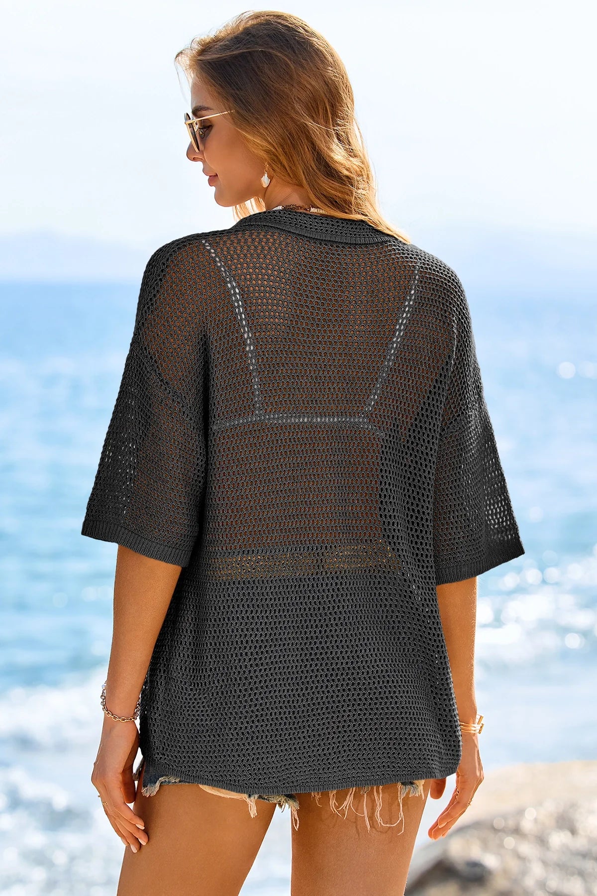 Naomi Crochet Cardigan