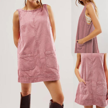 Vivienne Corduroy Dress