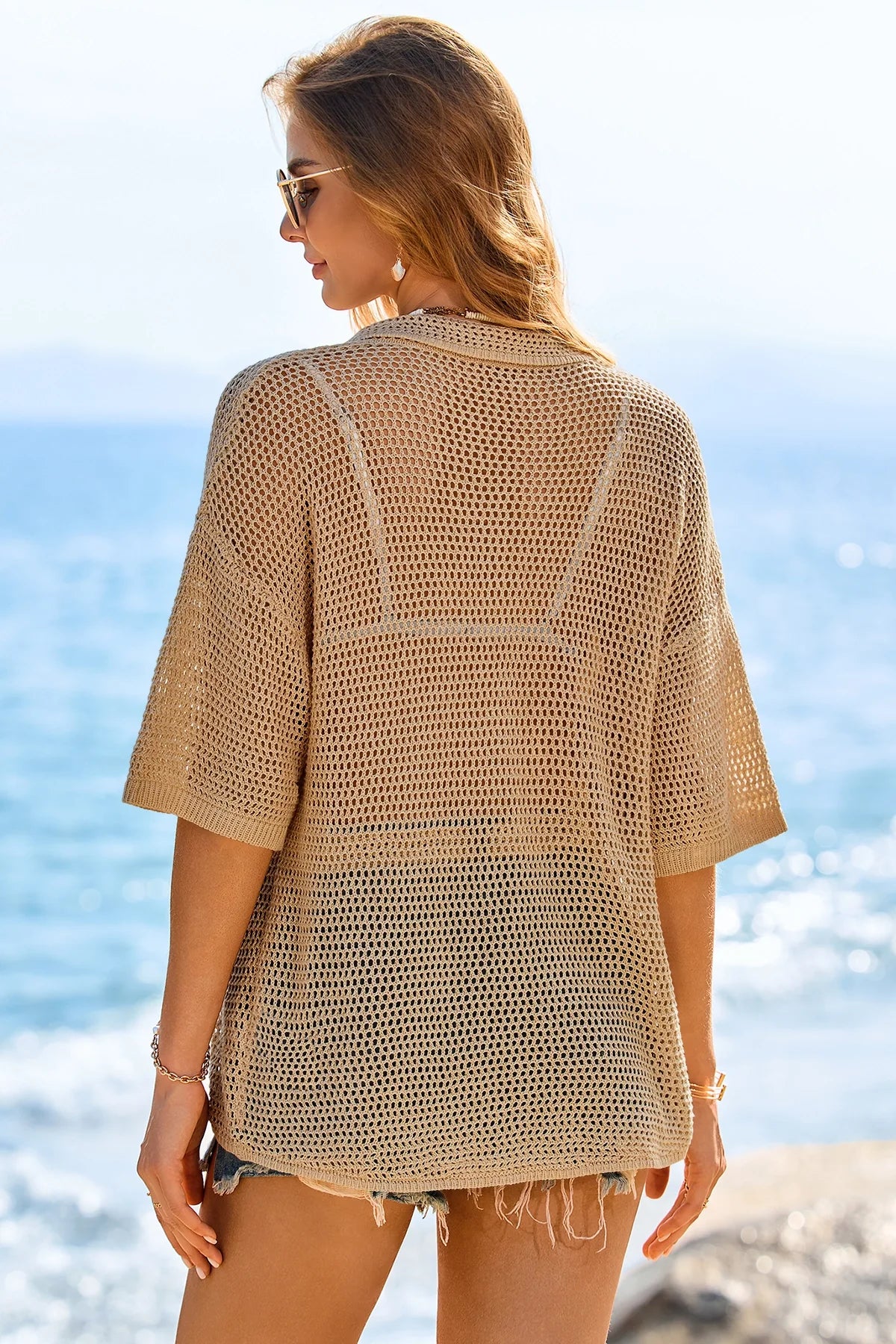 Naomi Crochet Cardigan
