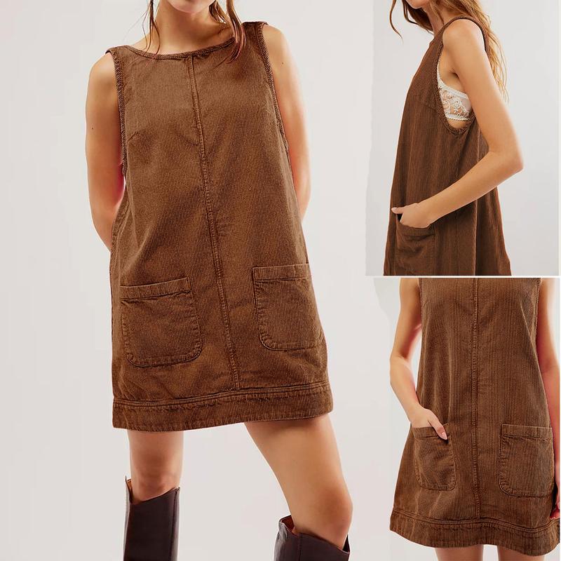 Vivienne Corduroy Dress