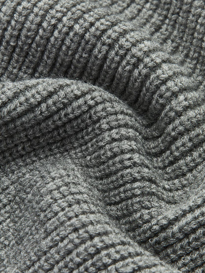 Lorie Denim Lapel Sweater