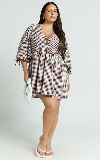 Rosie Gingham Dress