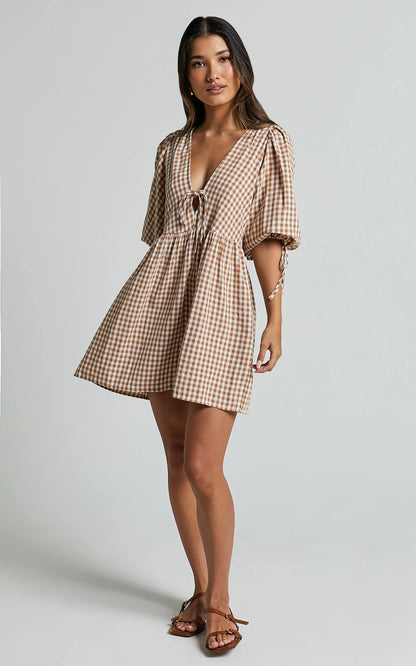 Rosie Gingham Dress