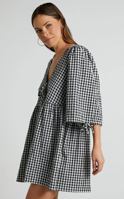 Rosie Gingham Dress