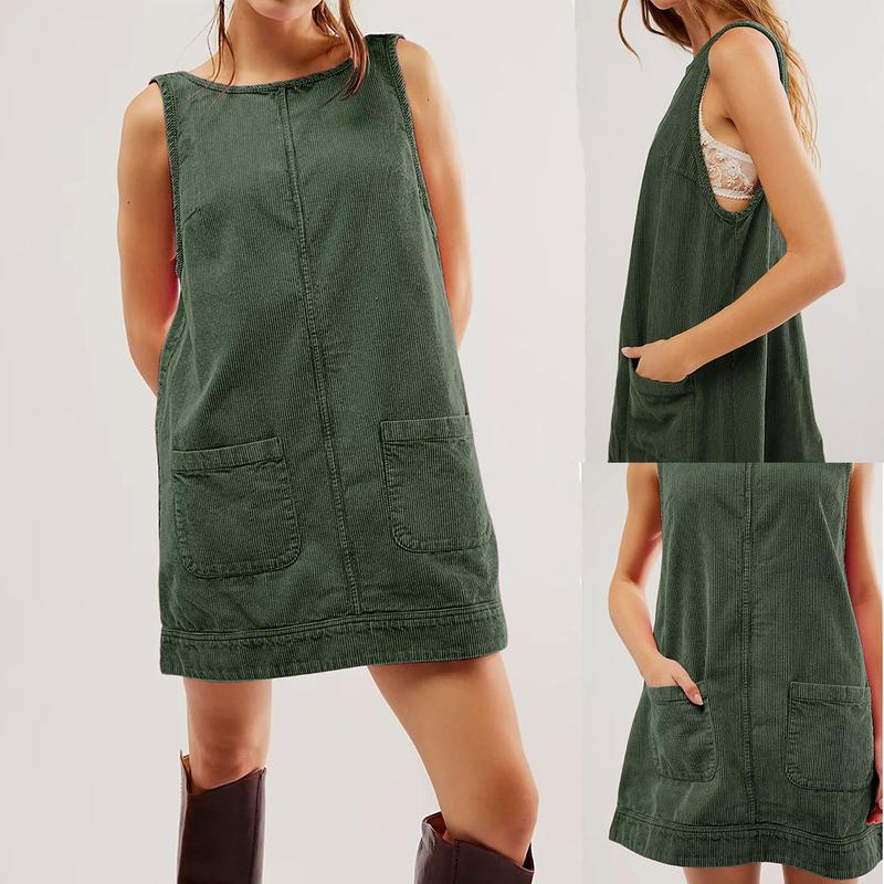 Vivienne Corduroy Dress