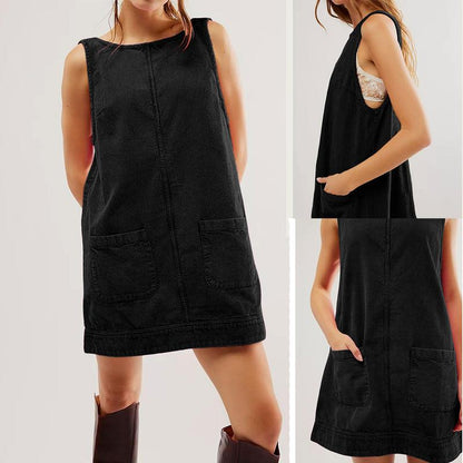 Vivienne Corduroy Dress